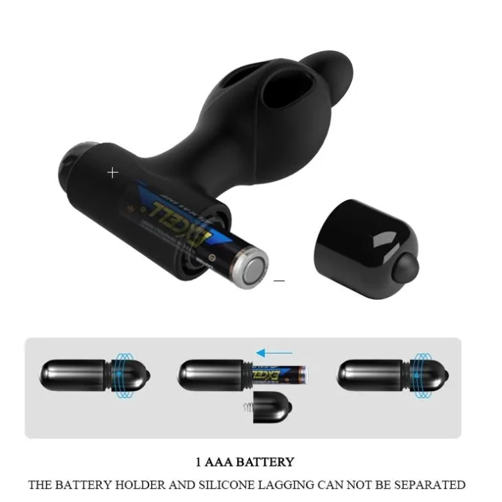 Wtyczka analna wibracyjna z silikonu medycznego MR PLAY - 10 trybów wibracji