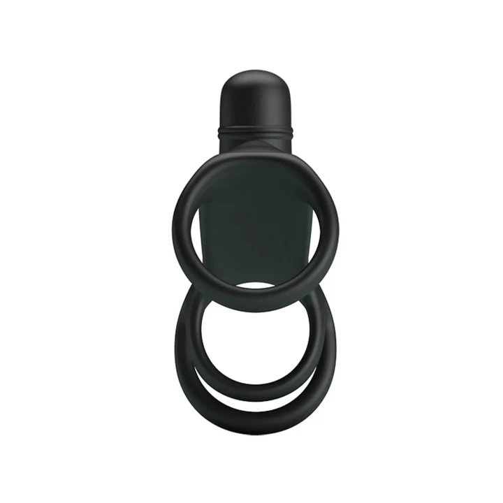 Wibrująca nakładka na penisa z 10 trybami wibracji, silikon ABS, zwiększająca przyjemność