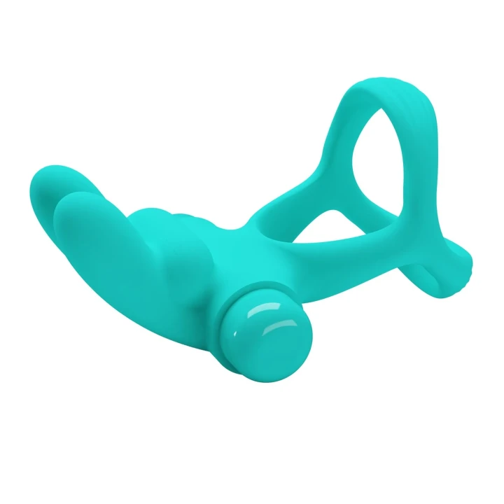 Wibrator męski PRETTY LOVE - PASSIONATE DANTE, 10 funkcji wibracji, silikon, ABS