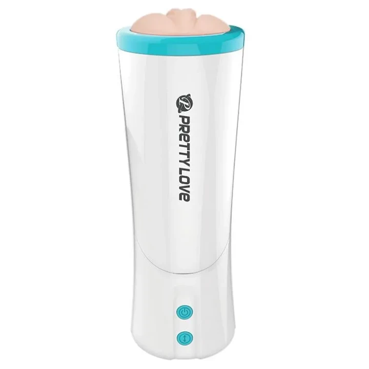 Masturbator męski PRETTY LOVE ABY-Vagina z automatycznym ruchem i dźwiękiem