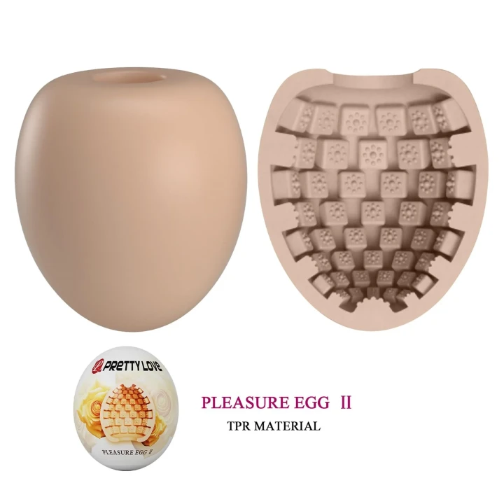 Stymulator intymny PRETTY LOVE - Pleasure Egg II, ergonomiczny, ABS/TPR