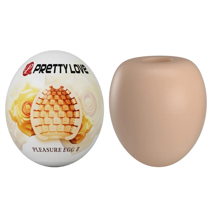 Stymulator intymny PRETTY LOVE - Pleasure Egg II, ergonomiczny, ABS/TPR