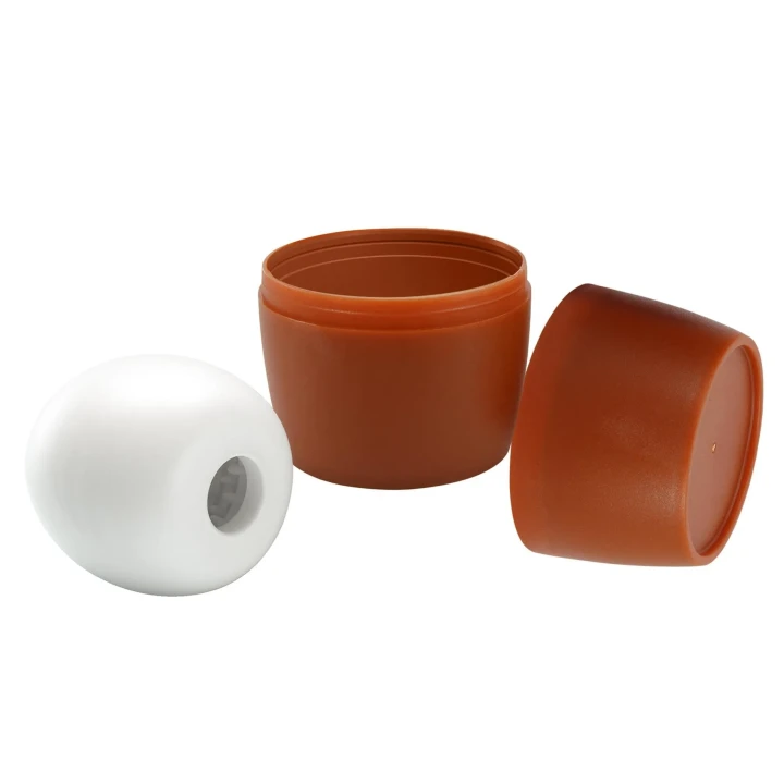 Masturbator PRETTY LOVE - BOURBON, elegancki kształt beczki, TPR/ABS, teksturowane wnętrze