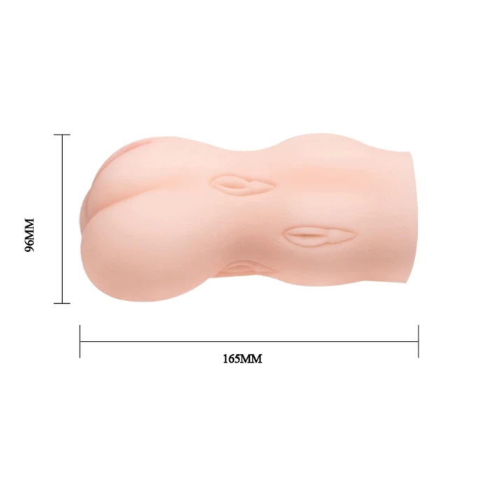 Masturbator męski z wibracjami, ultra realistyczny materiał, intensywny masaż