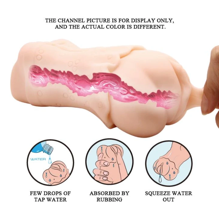 Masturbator wibracyjny z materiałem Waterskin – realistyczne doznania i automatyczne nawilżanie