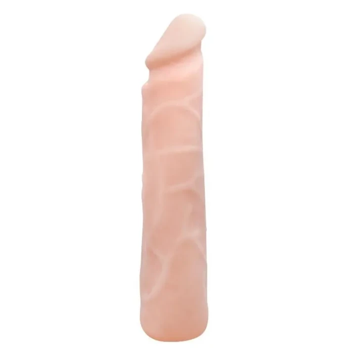 Realistyczny dildo BAILE - Kompanion Przyjemności, cyberskóra, wodoodporny, 24 cm