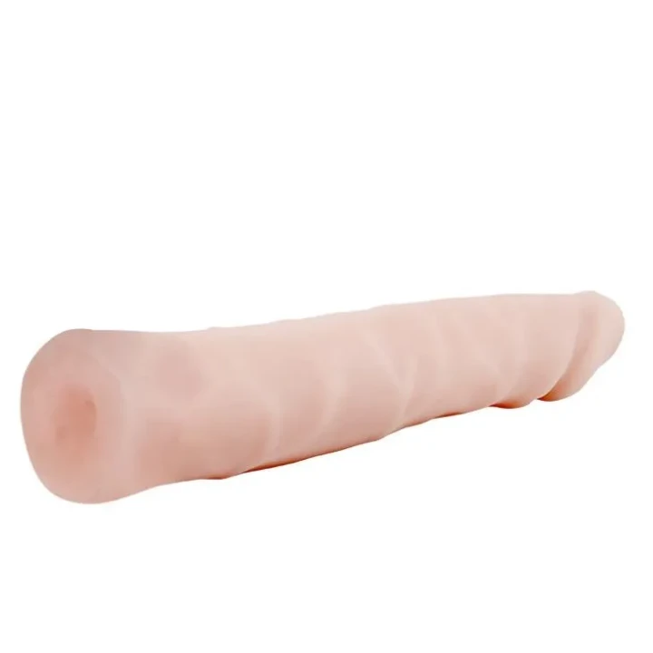 Realistyczny dildo BAILE - Kompanion Przyjemności, cyberskóra, wodoodporny, 24 cm