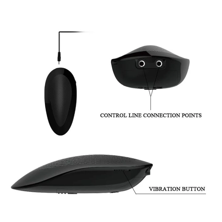 Wielofunkcyjne dildo z wibracją BAILE JASSON 9.8' z przyssawką i zdalnym sterowaniem