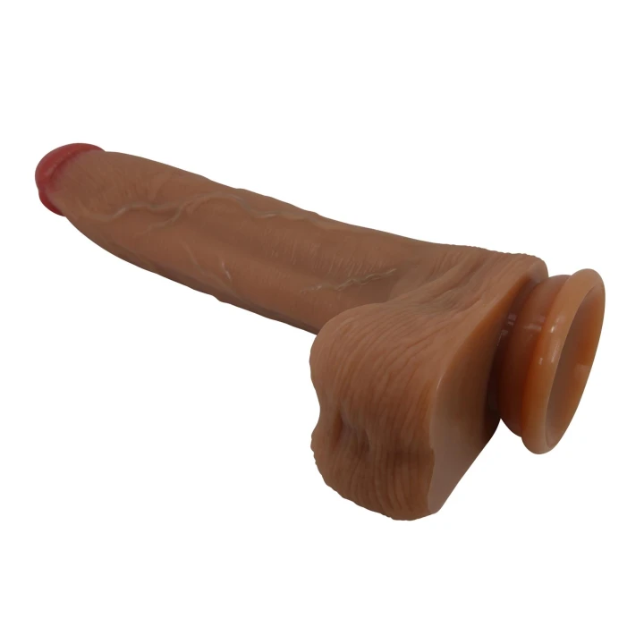 Silikonowe dildo PRETTY LOVE Adley, wodoodporne, realistyczne, z przyssawką