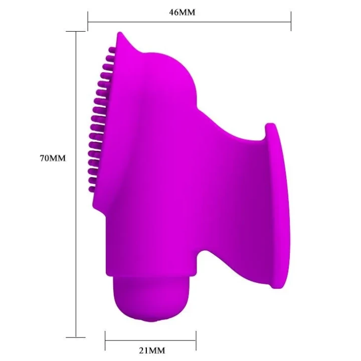 Wielofunkcyjny stymulator łechtaczki z wibracjami i wymiennymi nakładkami 4w1