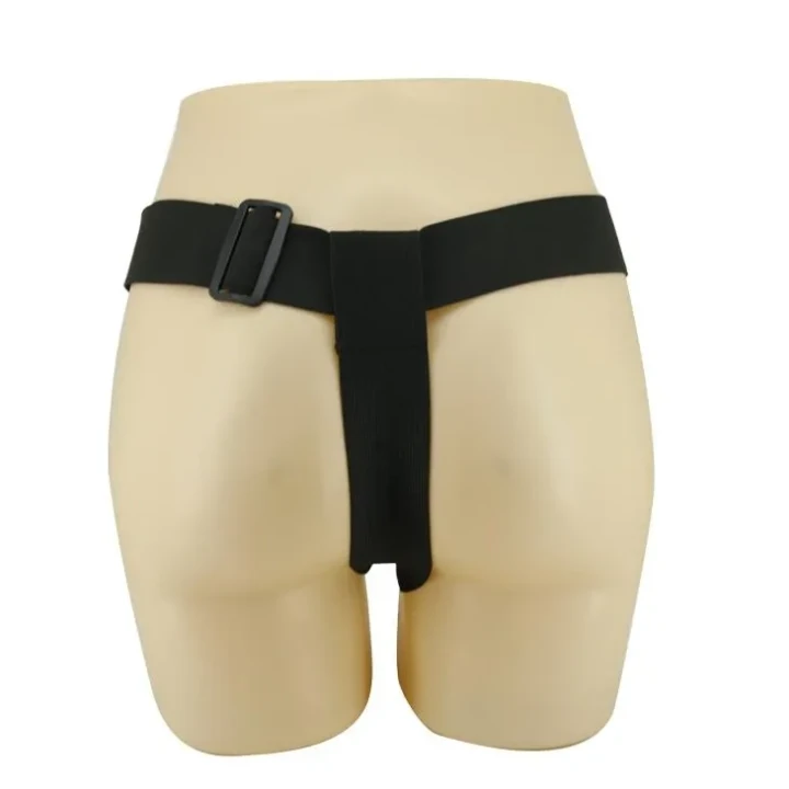 Szelki strap-on BAILE Ultra PASSIONATE 5,9' z czarnym dildo, z wysokiej jakości silikonu