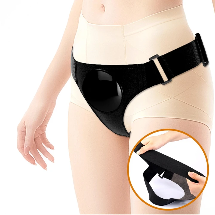 Wibracyjne dildo realistyczne z funkcją squirting, TPR, pas strap-on, BW-022103P