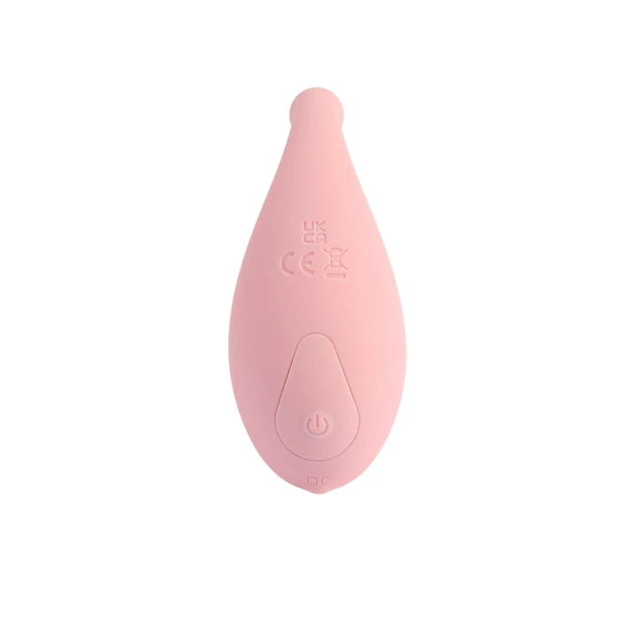 Wibrator silikonowy o ergonomicznym kształcie z 10 trybami wibracji i wodoodpornością