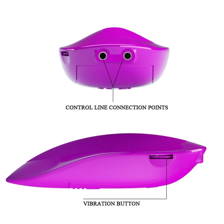 Stymulator intymny z funkcją thrusting - jajko wibrujące PRETTY LOVE - DESTRABLE FLIRT
