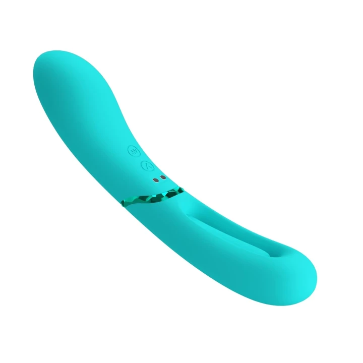 Masażer intymny Lexie od ROMANCE, 7 funkcji wibracji, 4 tryby kołysania