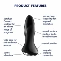Wibrator obrotowy Rotator Plug 1+ Satisfyer, 12 wibracji, 12 programów rotacyjnych, wodoodporny