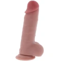 Dildo TOYJOY Get Real Deluxe, 20 cm, TPE, średnica 5 cm, przyssawka