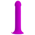 Wibrator Murray PRETTY LOVE – silikon/ABS, 12 funkcji wibracji i pulsacji, przyssawka