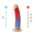 Dildo S.D Model 2, silikonowy, długość 19 cm, średnica 4,6 cm, przyssawka