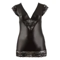 Sukienka wetlook XL COTTELLI LINGERIE z koronką, elegancka i zmysłowa