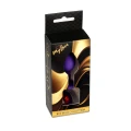 Plug anal (Biżuteria) MyLove Toys — silikonowy, fioletowy, mały (7 cm, Ø 2,7 cm)