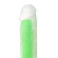 Dildo BEYOND BY TOYFA Clark Glow, długość 22cm, świecący w ciemności, silikonowy