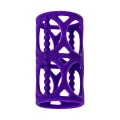 Nakładka na penis A-TOYS, silikonowa, 7,5 cm, fioletowa, elastyczna, komfortowa
