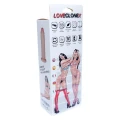 Dildo-BOREASZ-LOVECLONEX 20,5 cm - Wibrujący, Cyber skóra, Rotacja 7 poz.