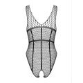 Body OBSESSIVE B117, otwarty krok, siateczka, rozmiary S/M/L, efekt wyszczuplający