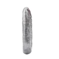 Dildo Dixie Normous, Natural PVC, 17 cm długości, prążkowana faktura
