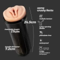 Stroker Prixus Crushious, 24,5 cm długości, 7,2 cm średnicy, realistyczny materiał TPE