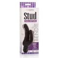 Wibrator vaginalno-analny Bendie Stud, wodoodporny, regulacja prędkości, 3 tryby