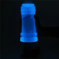 Masturbator - Lumino Play, TPE, 20.5 cm długości, żebrowany tunel, świecący w ciemności