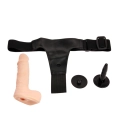 Dildo strap-on BAILE Passionate Harness — realistyczna główka, TPR, wodoodporny