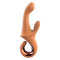 Wibrator duo Glam G-Spot, 3 silniki, wodoodporny, silikon klasy medycznej