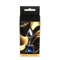 Korek analny (biżuteria) MyLove Toys – stal nierdzewna, diament, 2,7 cm średnicy