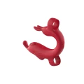 Masażer G-Spot Finger - Medyczny silikon, 10 trybów wibracji, wodoodporny, 20cm