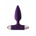 Wtyczka analna Excellence z wibracjami 10 trybów, silikon medyczny, 15 cm