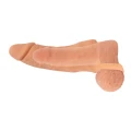 Masturbator Nature Skin Extender Medium 18,5 cm z pierścieniem balonowym, realistyczny дизайн