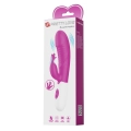 Wibrator króliczek Pretty Love Rasmussen Pink, 30 trybów, zasilanie bateryjne