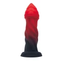 Dildo Power Monsters Infernal Goliath, 25 cm, pofalowany, silikon bezpieczny dla ciała