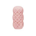 Masturbator TPE Lola Games Marshmallow, długość 8 cm, różowe reliefy