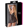 Sukienka bieliźniana COTTELLI LINGERIE - Półprzezroczysta, koronkowa, elastyczna 2XL