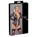 Body COTTELLI LINGERIE BONDAGE 4XL z koronką, regulowane szelki, otwarcie z przodu