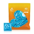 Prezerwatywy smakowe EasyGlide – 40 szt., anatomiczne, owocowe aromaty