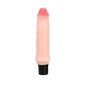 Dildo BAILE - Rzeczywisty Długopisa, Wibracje Multispeed, 20 cm, Kolor Cielisty