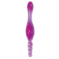 Dildo You2Toys Galaxia Lavender, PVC, długość 20 cm, żądło gładkie i stymulujące
