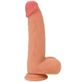 Dildo INFERNO HIDDEN DESIRE, silikonowy, 20 cm, regulowana długość, przyssawka