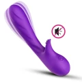 Wibrator ergonomiczny Romance Purple, silikon, 9 trybów wibracji, wodoodporny