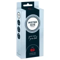 Prezerwatywy Mister Size 60 mm, lateks naturalny, przezroczyste, pack 10 szt.